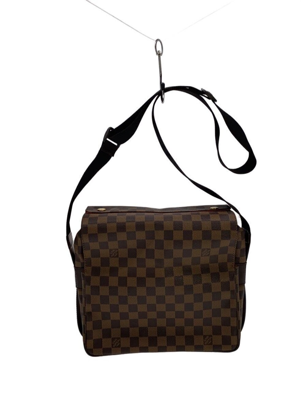 LOUIS VUITTON Naviglio Damier Ebene Brown All over